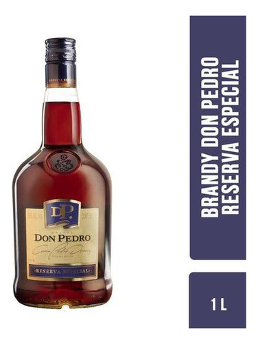 Paquete De 3 Brandy Don Pedro Gran Reserva Especial 1 L