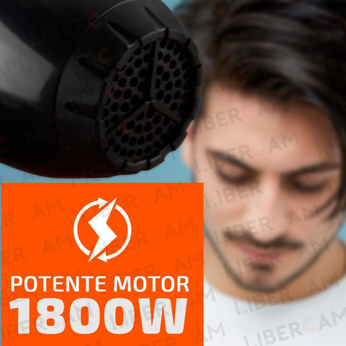 Secador Pelo Profesional 2 Velocidades Nova 1800w