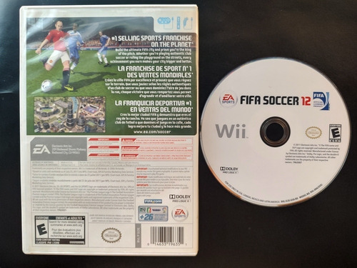 Fifa Soccer 12 Nintendo Wii Original Físico