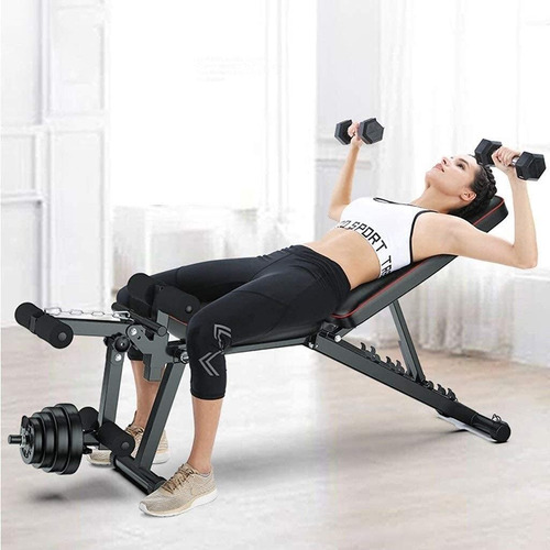 Durewbsw Banco De Pesas Ajustable Banco De Fitness Banco