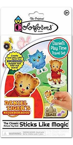 Juego De Manualidades - Colorforms Travel Set - Daniel Tiger