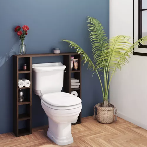 Mueble organizador de baño sobre inodoro Schneider eco melamina