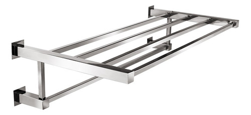 Toalheiro Rack 50 Cm Inox - Kromus Qd0410-50