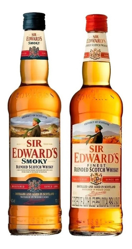 Whisky Sir Edwards Blended Scotch + Smoky Blended Scotch 700