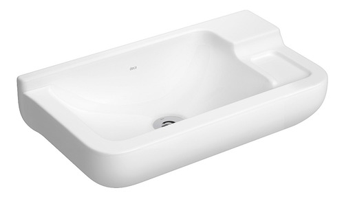 Bañera de pared blanca Deca Izy L100