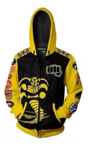 Sudadera Karate Niño Sudadera Con Capucha Cobra Kai Chaqueta