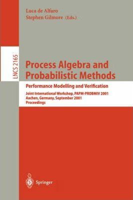 Libro Process Algebra And Probabilistic Methods. Performa...