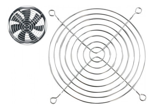 Kit C/100 Peças Grade  Cooler/ventoinha 120x120mm Metal