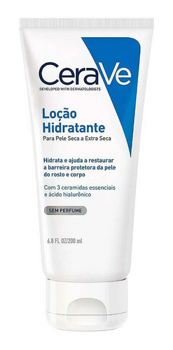 Loção Hidratante Cerave  Para Pele Seca E Extra Seca 200ml