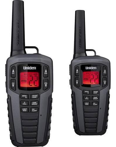 Uniden Sx507-2ckhs Up To 50 Mile Range Frs Two-way Radio Wal