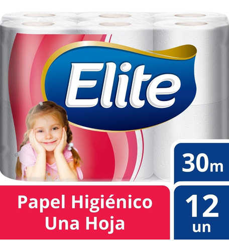 Papel Higienico Elite X 12 Rollos