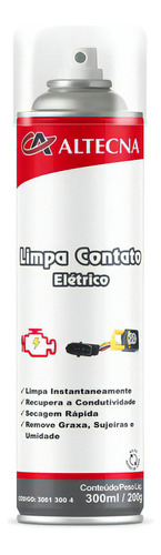 Limpa Contato Elétrico Altecna 300ml