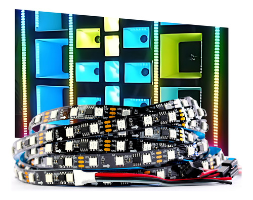 Kit 10m Fita De Led Endereçável Rgb 2811 300 Leds Ip20 Vu