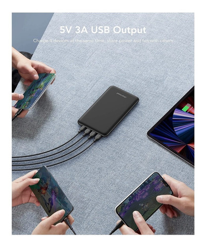Cargador Portable Power Bank 26800mah Usbc 3a High-speed