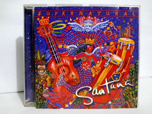 Cd Santana - Supernatural 1999 Usa - Arista (9.5 De 10)