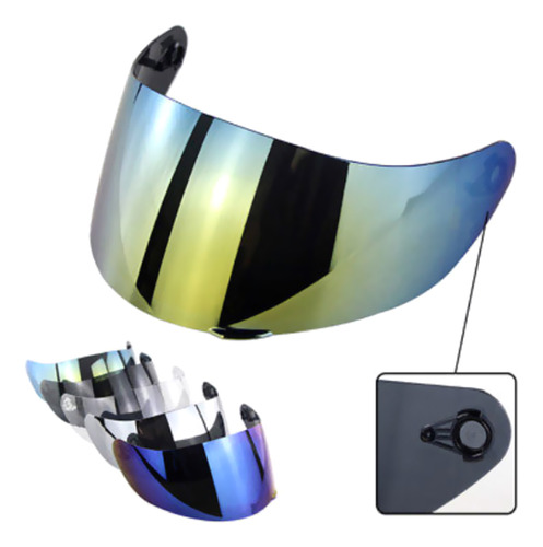 Lente Shield Lens De Repuesto Para Visera, Protección Integr