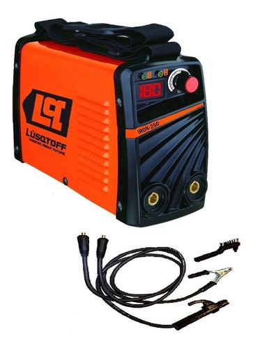 Imagen 6 de 10 de Soldadora Inverter Lusqtoff Iron 250 Electrodo Mma 180a