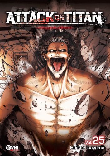 Manga, Kodansha, Attack On Titan Vol. 25 Ovni Press