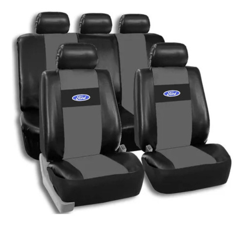 Funda De Asiento Ford Focus-fiesta-eco Sport Gris