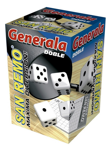 Generala Doble San Remo En Caja Ploppy 368046