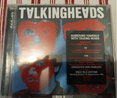 Talking Heads Remain In Light Doble Cd