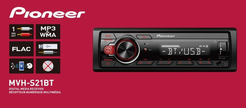 Estéreo Pioneer Mvh S 215 Bt Auto Stereo
