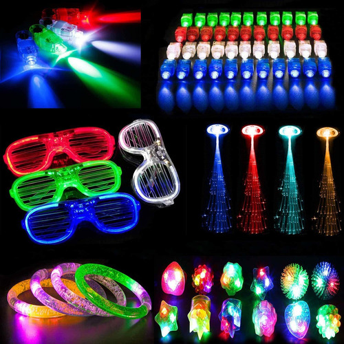 Kunmark 72pcs Led Light Up Toys Party Favors Glow Pulgadas T