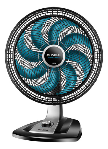 Ventilador Mondial De Mesa Turbo 8 Pás Vtx-40-8p