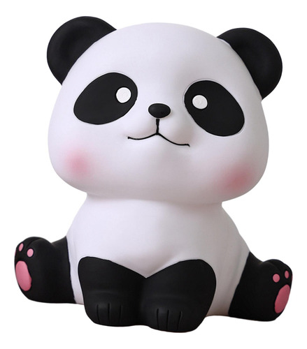 Hucha Con Forma De Panda Para Niños, Escultura De Dibujos