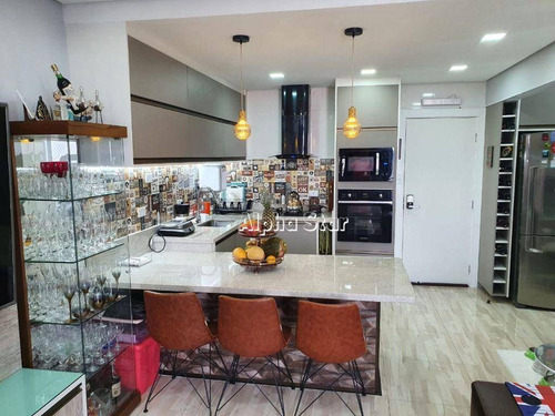 Imagem 10 de 18 de Flat Com 1 Dormitório À Venda, 56 M² Por R$ 530.000,00 - Edifício Le Bouganville - Barueri/sp - Fl0020