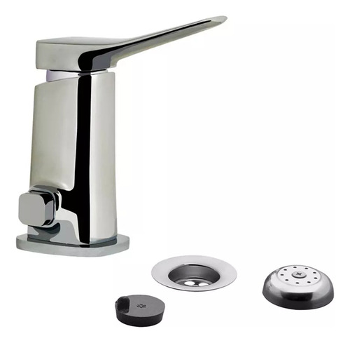 Grifería De Bidet Fv Chapelco 0189/s7 Cromo Color Plateado