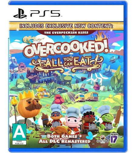 Imagen 1 de 4 de Overcooked! All You Can Eat Para Playstation 5
