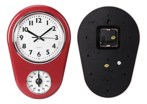 Mz Reloj Colgante Vintage De Pared Grande For El Hogar Y La