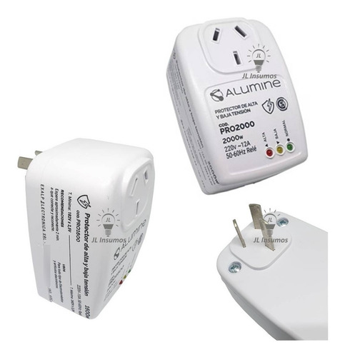 Imagen 4 de 4 de Protector De Tension Automatico Enchufable 220v 2000w