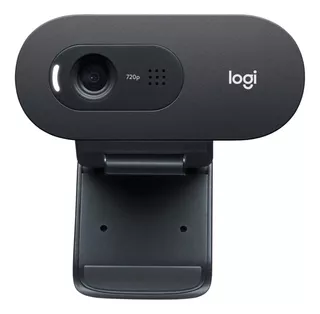 Webcam Hd 720p Com Microfone C505 Preto Logitech