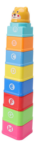 A Puzzle De Juguetes Apilables Para Bebés