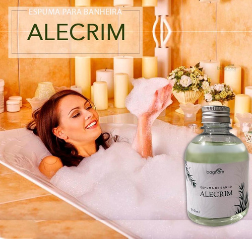 Kit 4 Espumas Banho Banheira Relaxante Para Hidromassagem