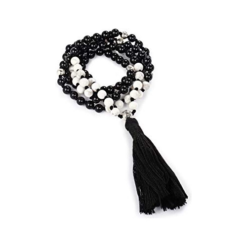 Liuanan 108 Mala Pulsera De Cuentas De Oración Collar De Cue