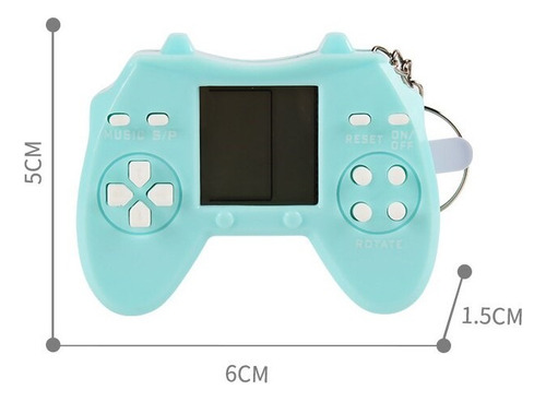Mini Consola Tetris Llavero Juego Game Retro