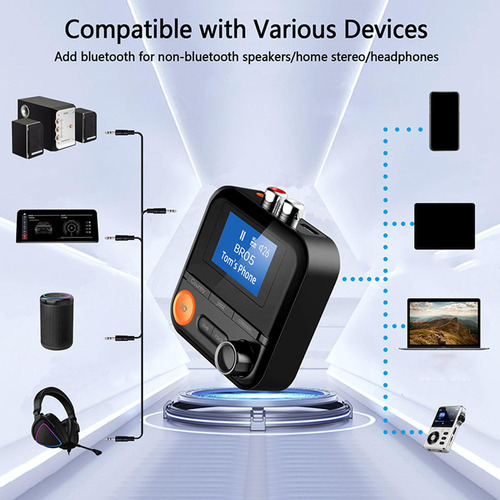 De Transmisor Receptor Adaptador De Audio V5.2 For