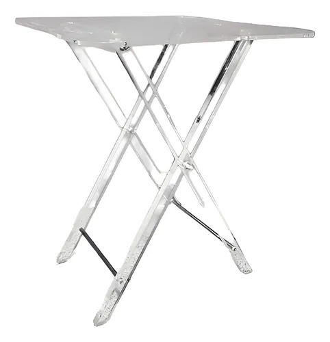 Mesa Plegable En Acrílico