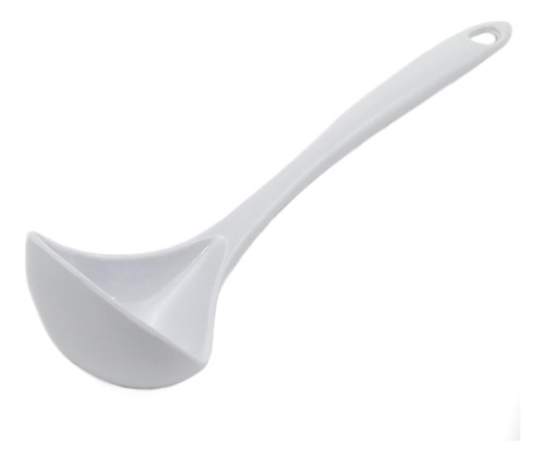 Cucharón De Cocina Chef Craft, Melamina, Blanco, 26.7 Cm