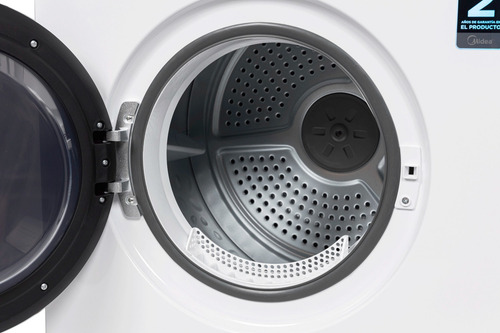 Secadora de ropa por ventilación Midea MD100A100/W eléctrica 10kg color blanco 220V