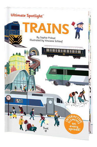Ultimate Trains (ultimate 5), De Prenat, Sophie. Editorial Twirl, Tapa Blanda En Inglés