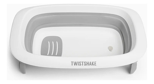 Bañera Plegable Con Cojín Twistshake Color Blanco