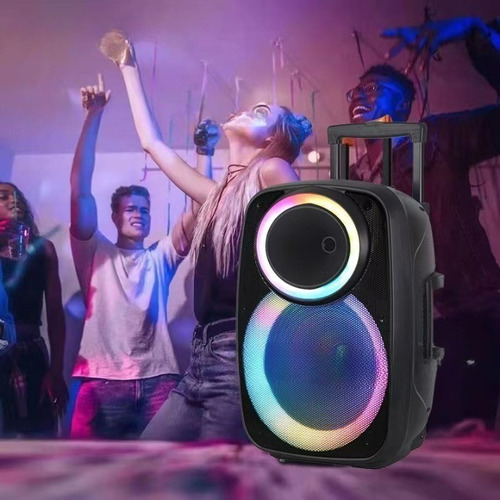 Kp-mx1502bt Altavoz Bluetooth Portátil Con Micrófono Karaoke