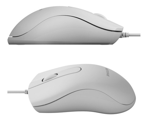 Imagen 5 de 5 de Mouse Philips M101 blanco