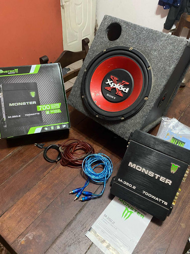 Subwoofer/ Potencia Monster 700w