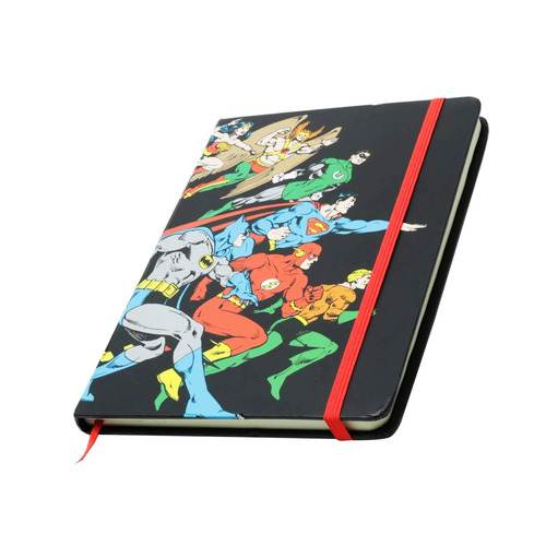 Caderno De Anotacao A5 Liga Da Justiça Colorido
