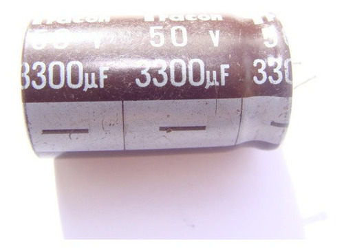 Condensador 3300uf 50v Med. 3cm X 1.8cm